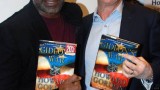 Dennis Haysbert and Howard Gordon at Gideon's War book signing event