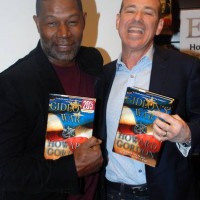 Dennis Haysbert and Howard Gordon at Gideon's War book signing event