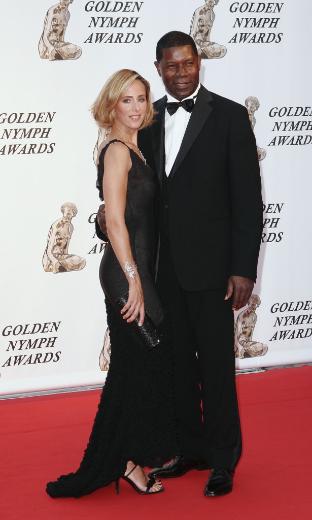 Dennis Haysbert and Kim Raver at Monte Carlo Television Festival Day 6