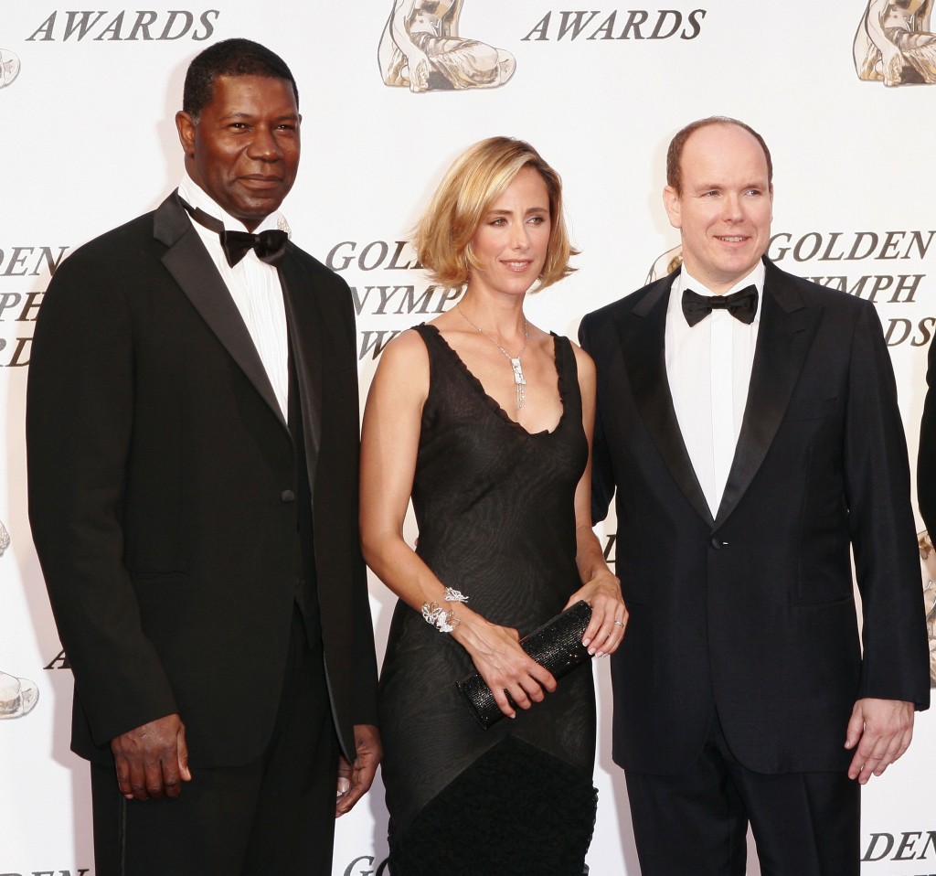 Dennis Haysbert and Kim Raver at Monte Carlo Television Festival Day 6