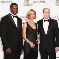 Dennis Haysbert and Kim Raver at Monte Carlo Television Festival Day 6