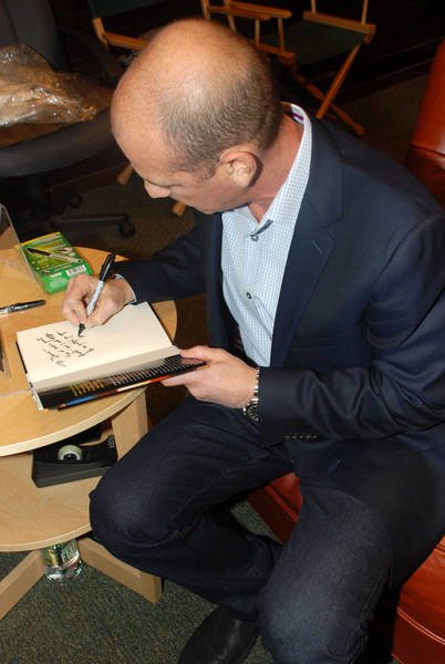 Howard Gordon at Gideon's War book signing event in LA