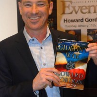 Howard Gordon at Gideon's War book signing event in LA