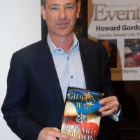 Howard Gordon at Gideon's War book signing event in LA