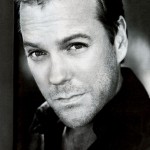 Kiefer Sutherland black and white photo