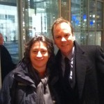 Kiefer Sutherland and fan Lisa Thomas