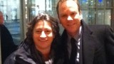 Kiefer Sutherland and fan Lisa Thomas