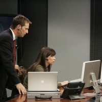 Larry Moss and Chloe O'Brian at FBI 24 Season 7 Episode 9