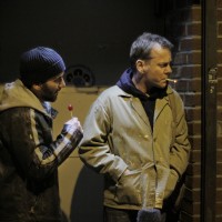 Max Casella and Kiefer Sutherland in The Confession promo still