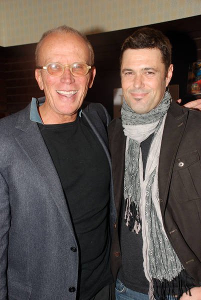 Peter Weller and Carlos Bernard at Gideon's War book signing event