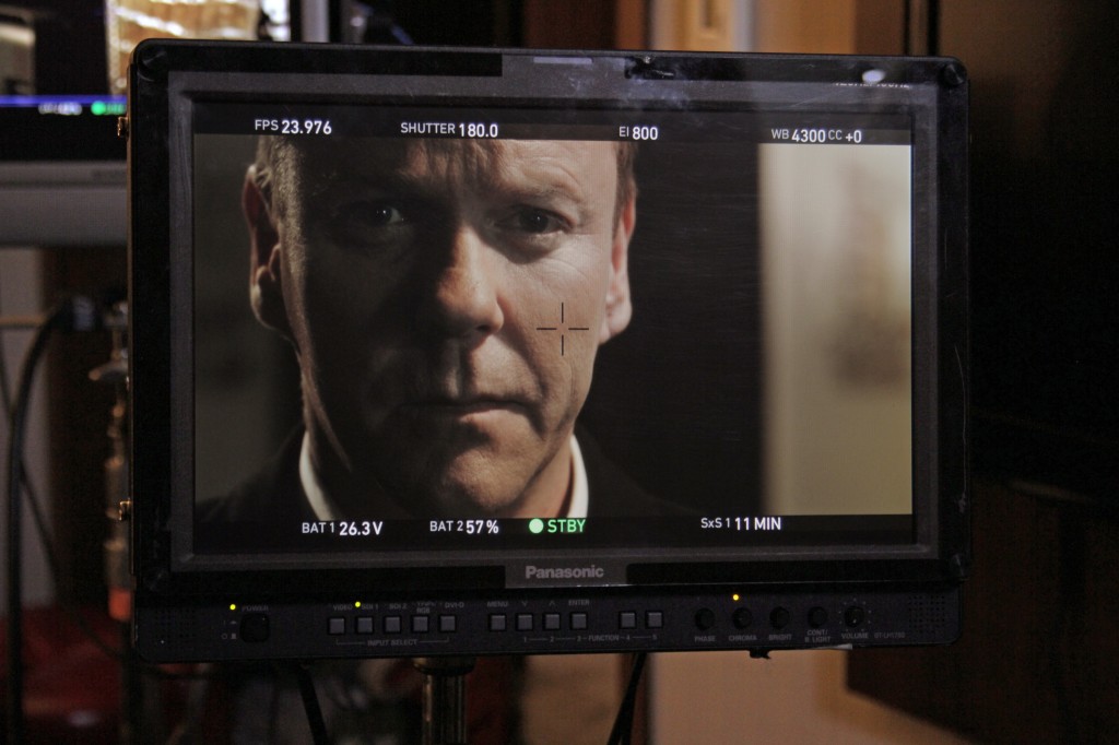 Kiefer Sutherland behind the scenes of The Confession