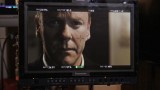 Kiefer Sutherland behind the scenes of The Confession