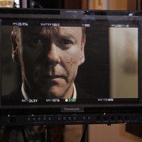 Kiefer Sutherland behind the scenes of The Confession