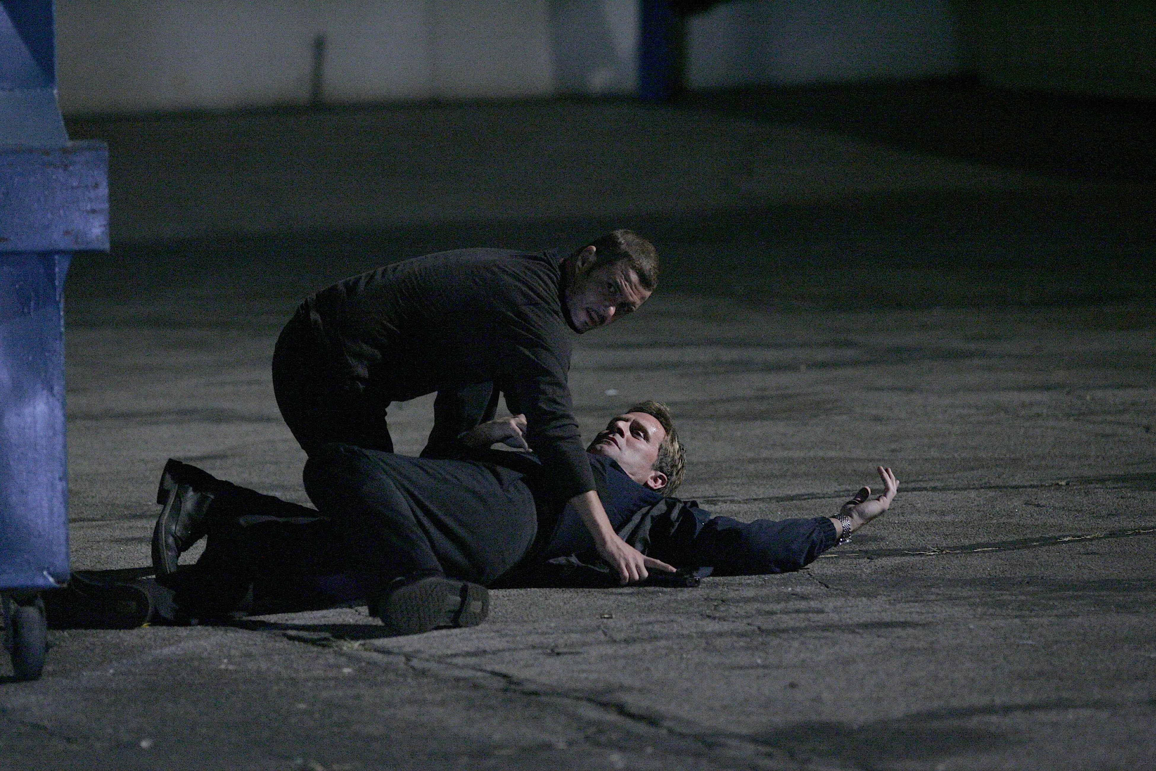 Tony Almeida kills Larry Moss 24 Season 7 Episode 18.
