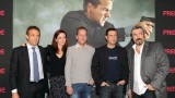 Annie Wersching Kiefer Sutherland Carlos Bernard and Jon Cassar at 24 Press Conference in Munich, Germany