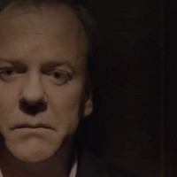 Kiefer Sutherland in The Confession tear