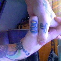 24 logo tattoo thumbs