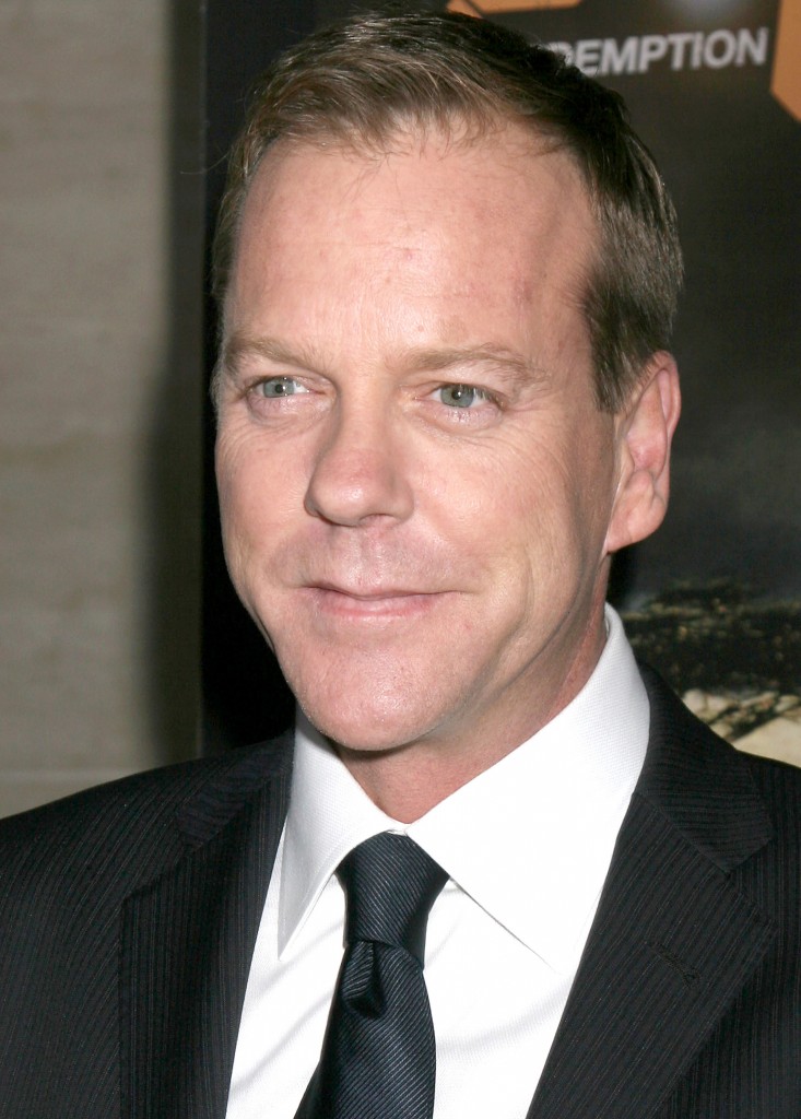 Kiefer Sutherland at 24 Redemption Photo Exhibit