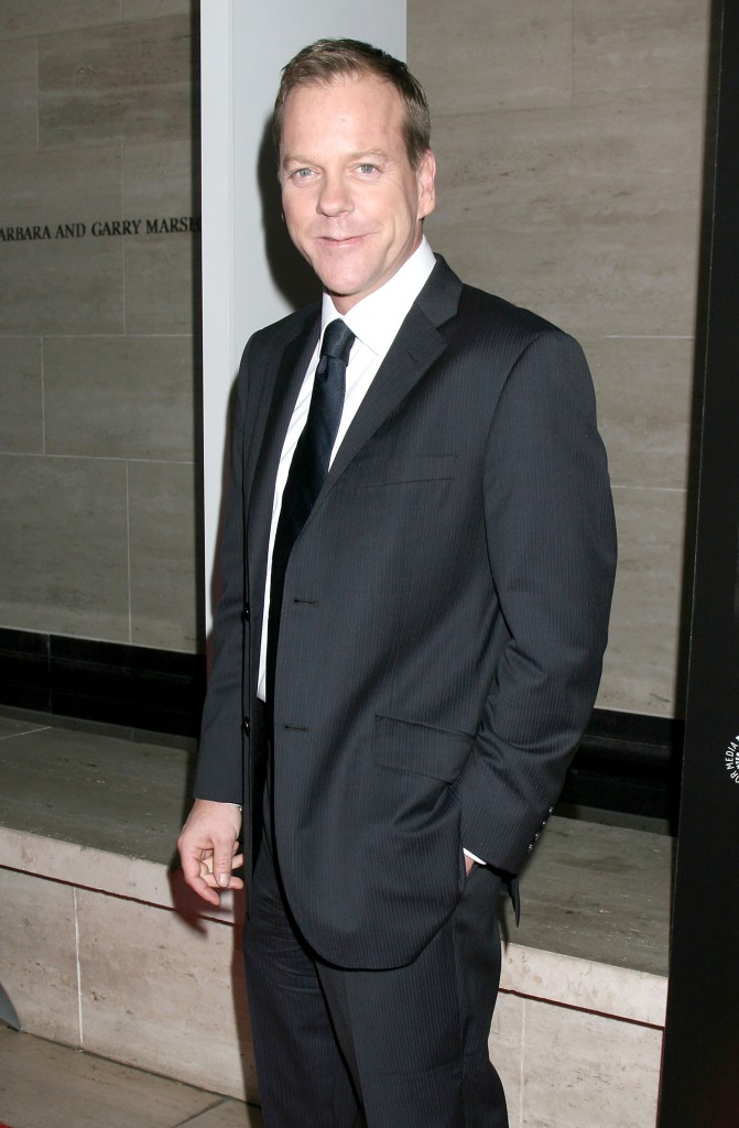 Kiefer Sutherland at 24 Redemption Photo Exhibit 2