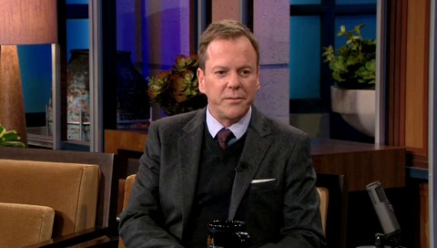 Kiefer Sutherland on Tonight Show Jay Leno