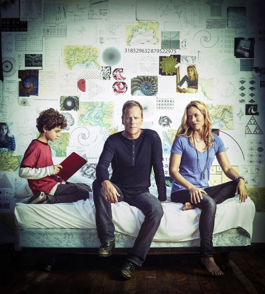 Touch Season 2 Promotional Photo - Kiefer Sutherland and Maria Bello