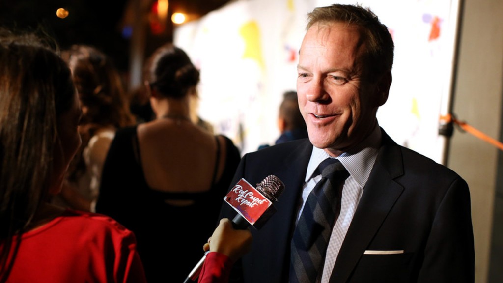 Kiefer Sutherland at Stand Up For Gus Benefit, November 2013