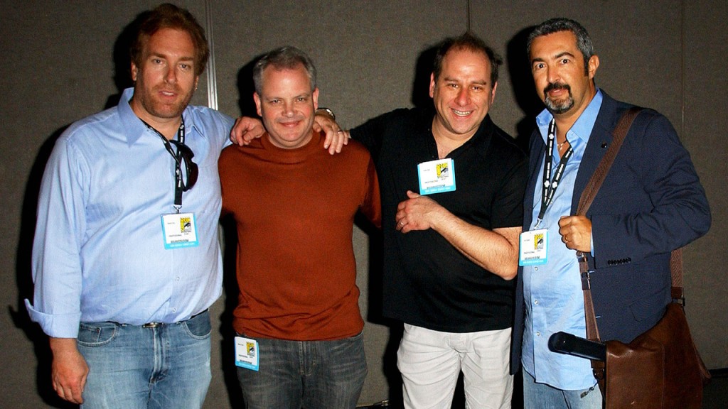 24's David Fury, Manny Coto, Evan Katz, and Jon Cassar at Comic-Con 2007