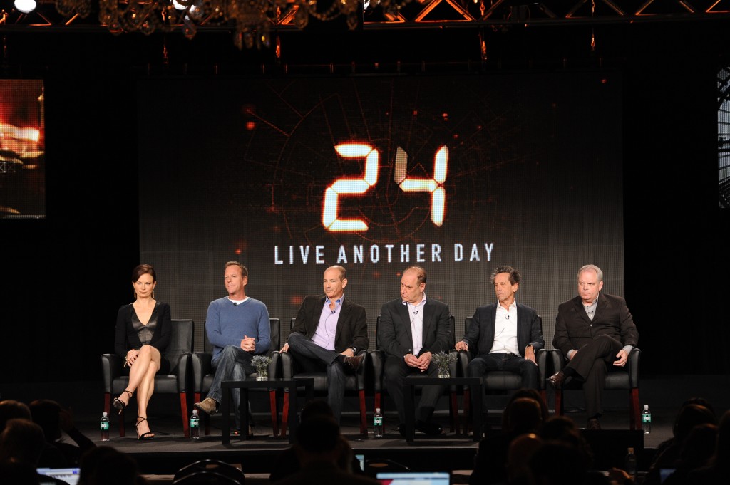 Cast and Crew of 24 Discuss 24: Live Another Day at FOX TCA 2014 panel