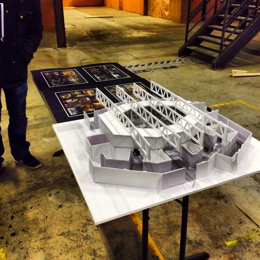 24: Live Another Day model of set