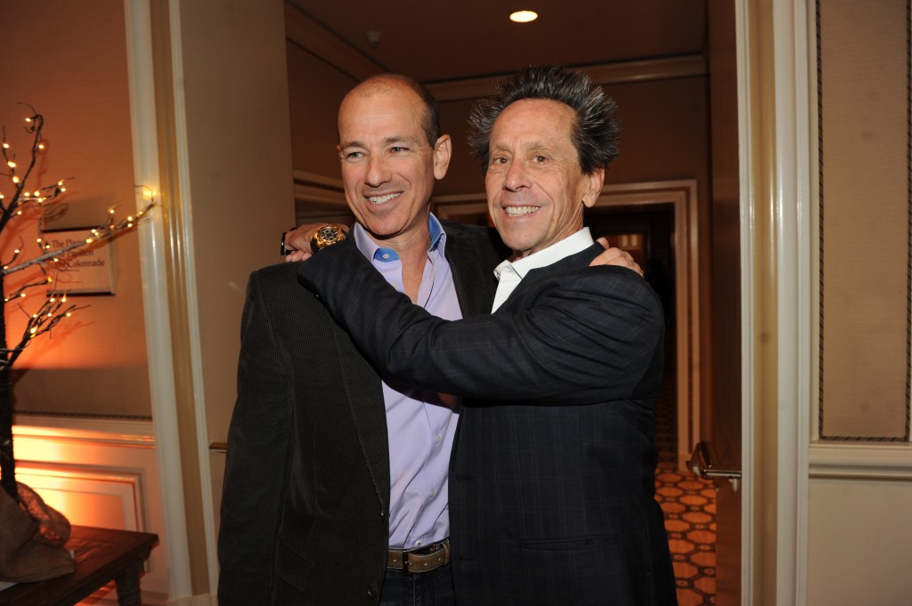 Howard Gordon and Brian Grazer at 2014 FOX Winter TCA