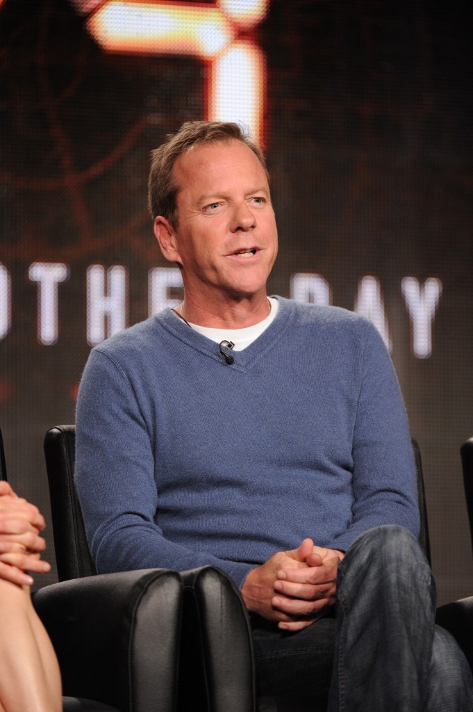 Kiefer Sutherland at the 24 Live Another Day TCA Panel