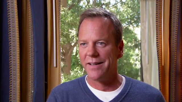 Kiefer Sutherland is interviewed by Access Hollywood on January 14, 2014