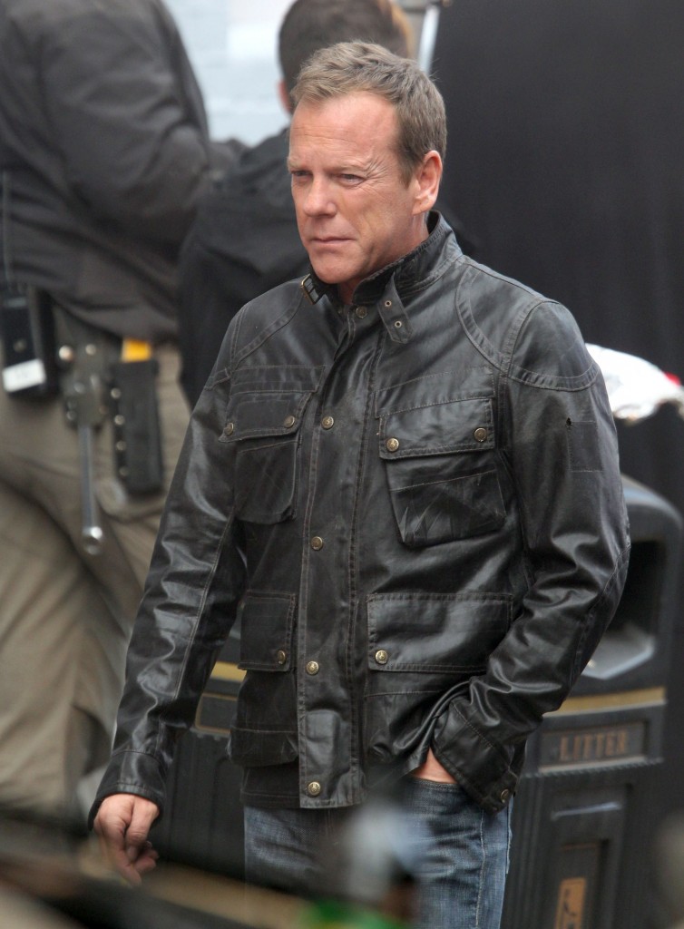 Kiefer Sutherland Films "24: Live Another Day"