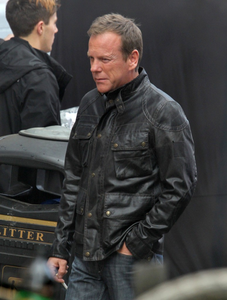 Kiefer Sutherland Films "24: Live Another Day"