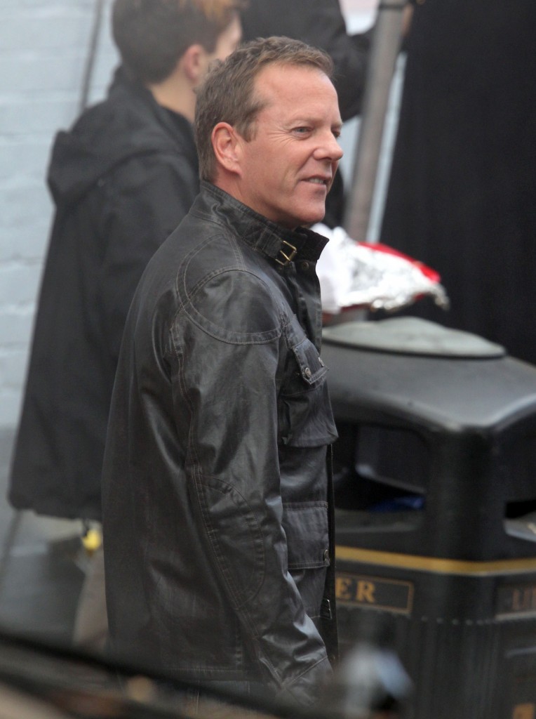 Kiefer Sutherland Films "24: Live Another Day"