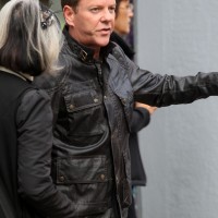 Kiefer Sutherland filming 24: Live Another Day in London