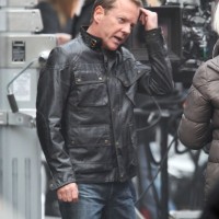 Kiefer Sutherland filming 24: Live Another Day in London