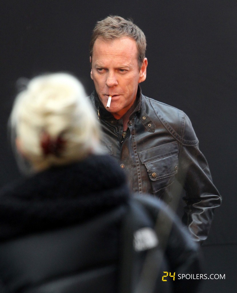 Kiefer Sutherland Films "24: Live Another Day" in London