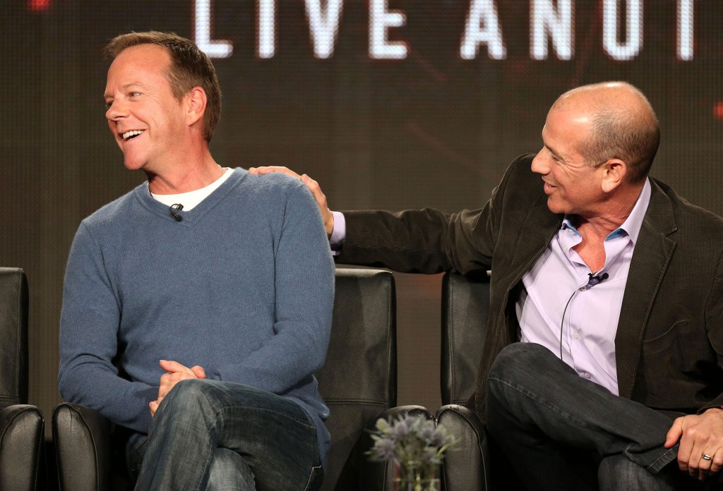 Kiefer Sutherland and Howard Gordon at FOX TCA Panel