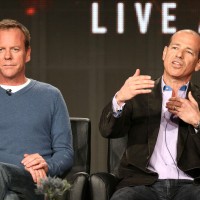 Kiefer Sutherland and Howard Gordon at the 24 Live Another Day Panel at 2014 FOX Wiinter TCA