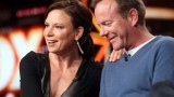 Mary Lynn and Kiefer Sutherland attend FOX Winter 2014 TCA