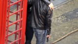 Mary Lynn Rajskub and Kiefer Sutherland filming 24: Live Another Day in London