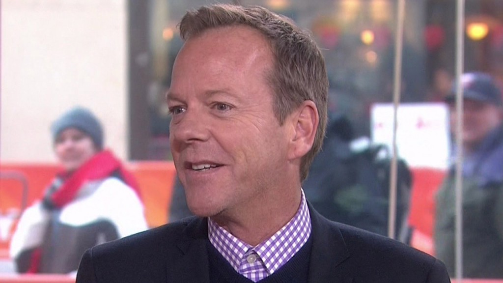 Kiefer Sutherland on TODAY Show - February 7, 2014