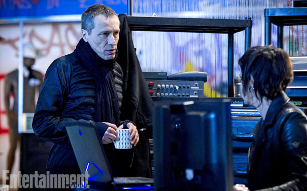 Michael Wincott plays Adrian Cross, a high-profile hacker that Chloe works with