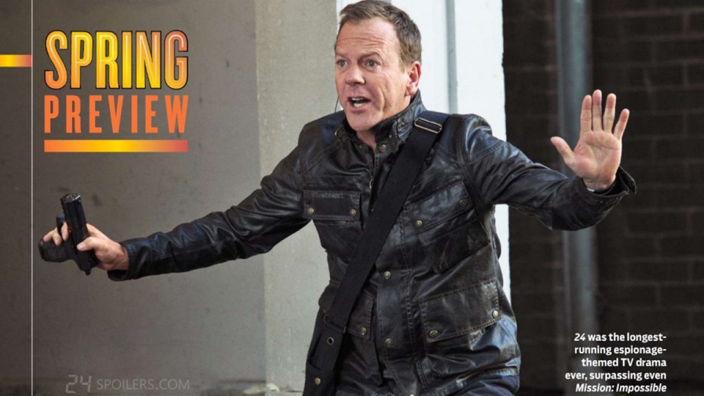 TV Guide Magazine's Spring Preview Issue - 24: Live Another Day