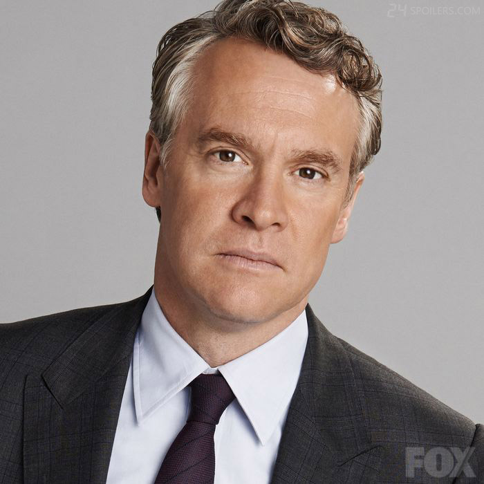 Tate Donovan as Chief of Staff Mark Boudreau (and Audrey's new husband) in 24: Live Another Day