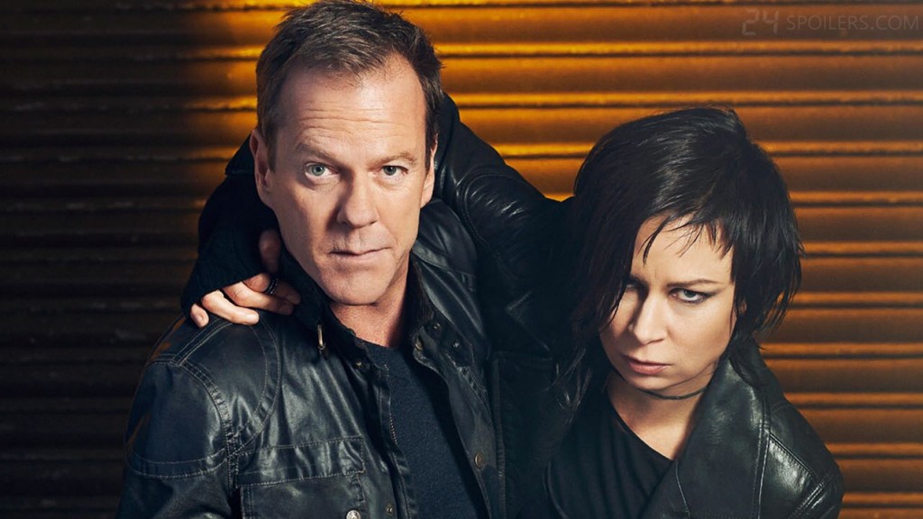 Kiefer Sutherland and Mary Lynn Rajskub in 24: Live Another Day