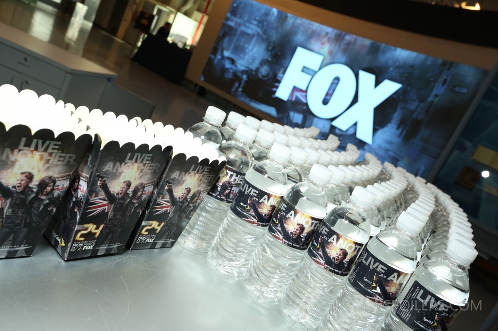 24: Live Another Day Premiere Screening in NYC - water bottles 4