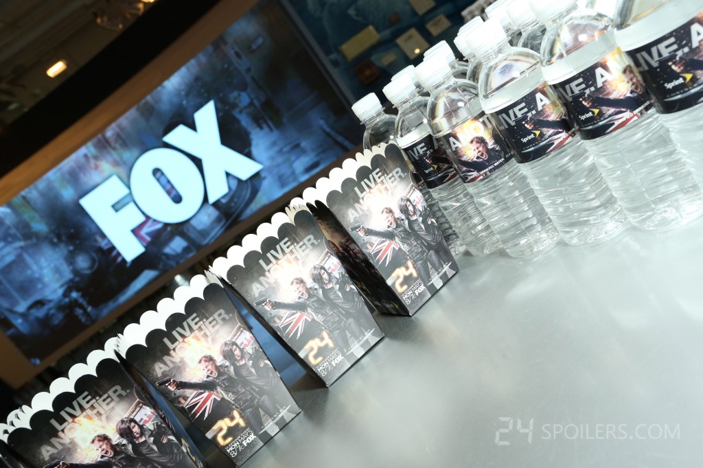 24: Live Another Day Premiere Screening in NYC - water bottles 5