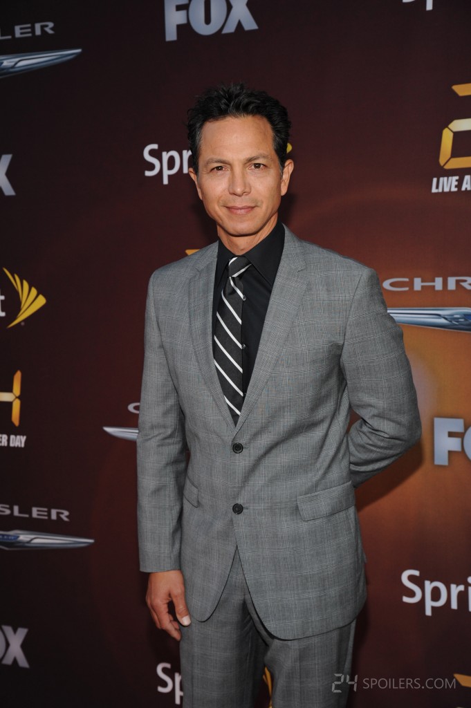 Benjamin Bratt attends the 24: Live Another Day Premiere Screening in NYC